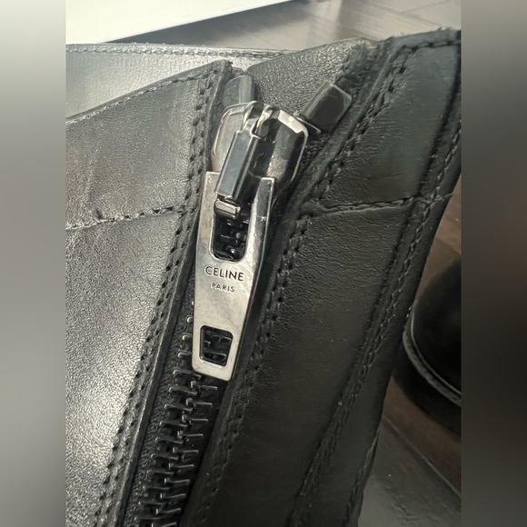 Authentic CELINE Men’s leather boots 43.5 worn twice! - Picture 7 of 7